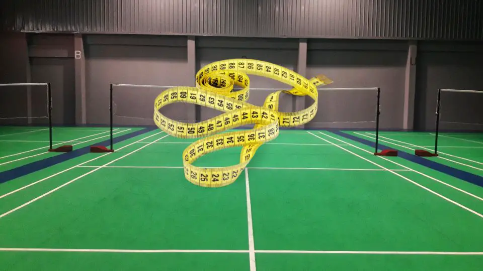 Badminton Court size